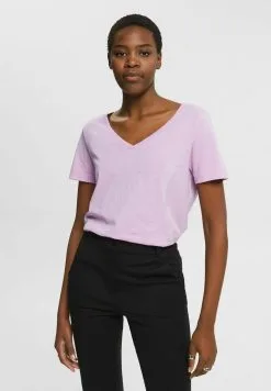 Edc By Esprit SLUB V-NECK - T-paita 13 Edc By Esprit SLUB V-NECK - T-paita -Halpa Esprit Kauppa 26000b5f58864f2bb9c3ac1ef5ea6214