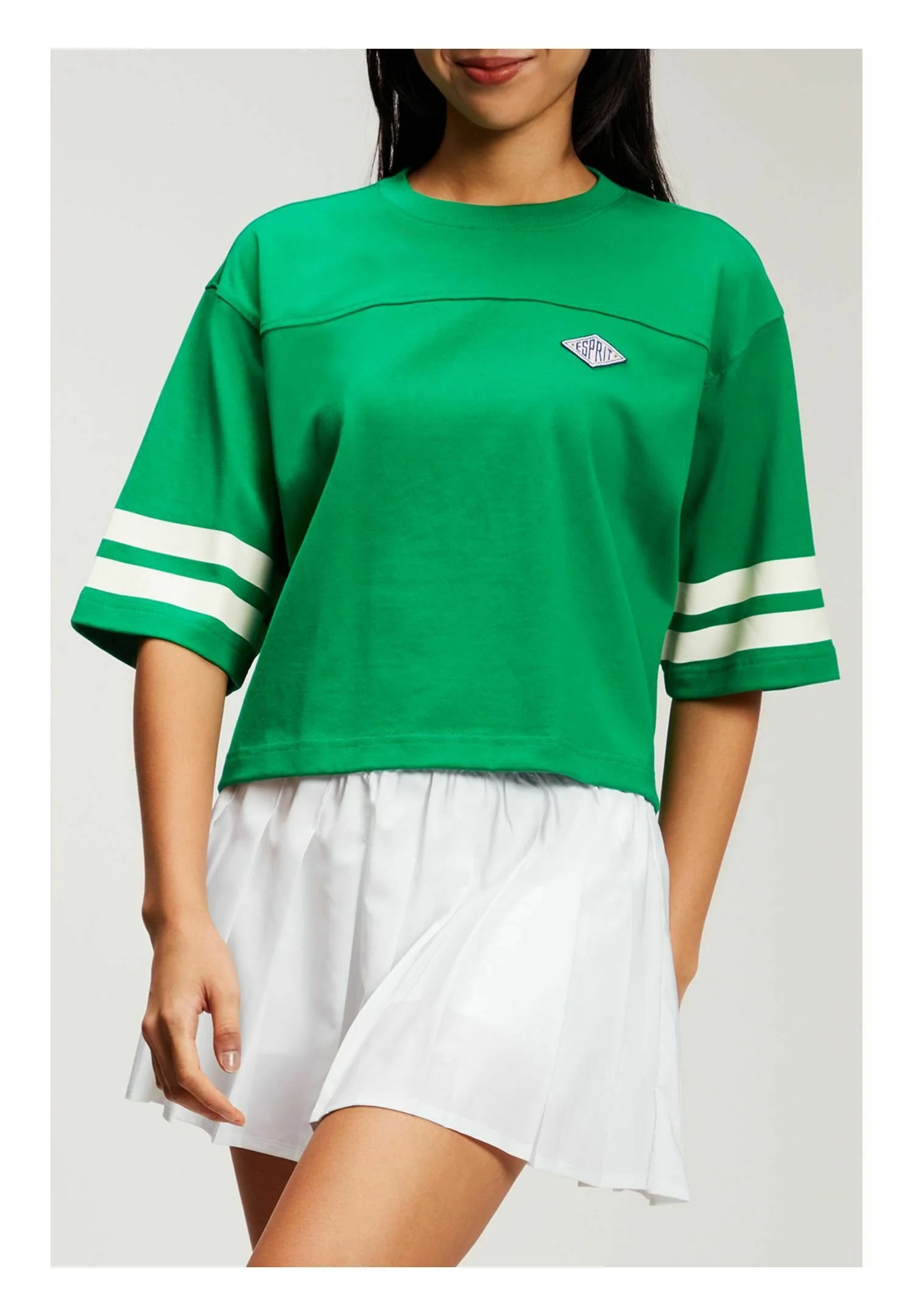 ESPRIT CROPPED COLLEGE MIT LOGO - Printtipaita 4 ESPRIT CROPPED COLLEGE MIT LOGO - Printtipaita - Image 2