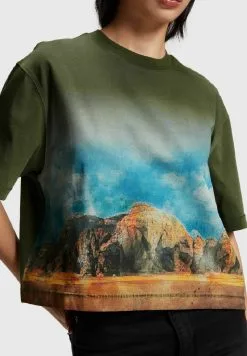 ESPRIT CROPPED - Printtipaita -Halpa Esprit Kauppa 89099869233f47cf8fab27dbf95d0458