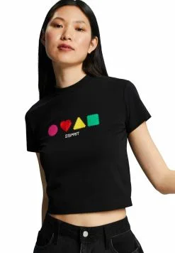 ESPRIT MIT GEOMETRISCHEM - Printtipaita