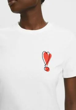 ESPRIT MIT GESTICKTEM HERZMOTIV - Printtipaita -Halpa Esprit Kauppa bcc7a8c6767c45d0b0df46717225942e