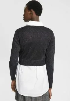 ESPRIT KURZER MIT V-AUSSCHNITT UND GLITZER-EFFEKT - Neuletakki -Halpa Esprit Kauppa 162911d1ccc54eaaa0674cd5452493d8