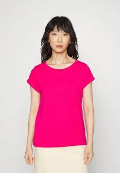 Edc By Esprit SLUB ROUND NECK - T-paita