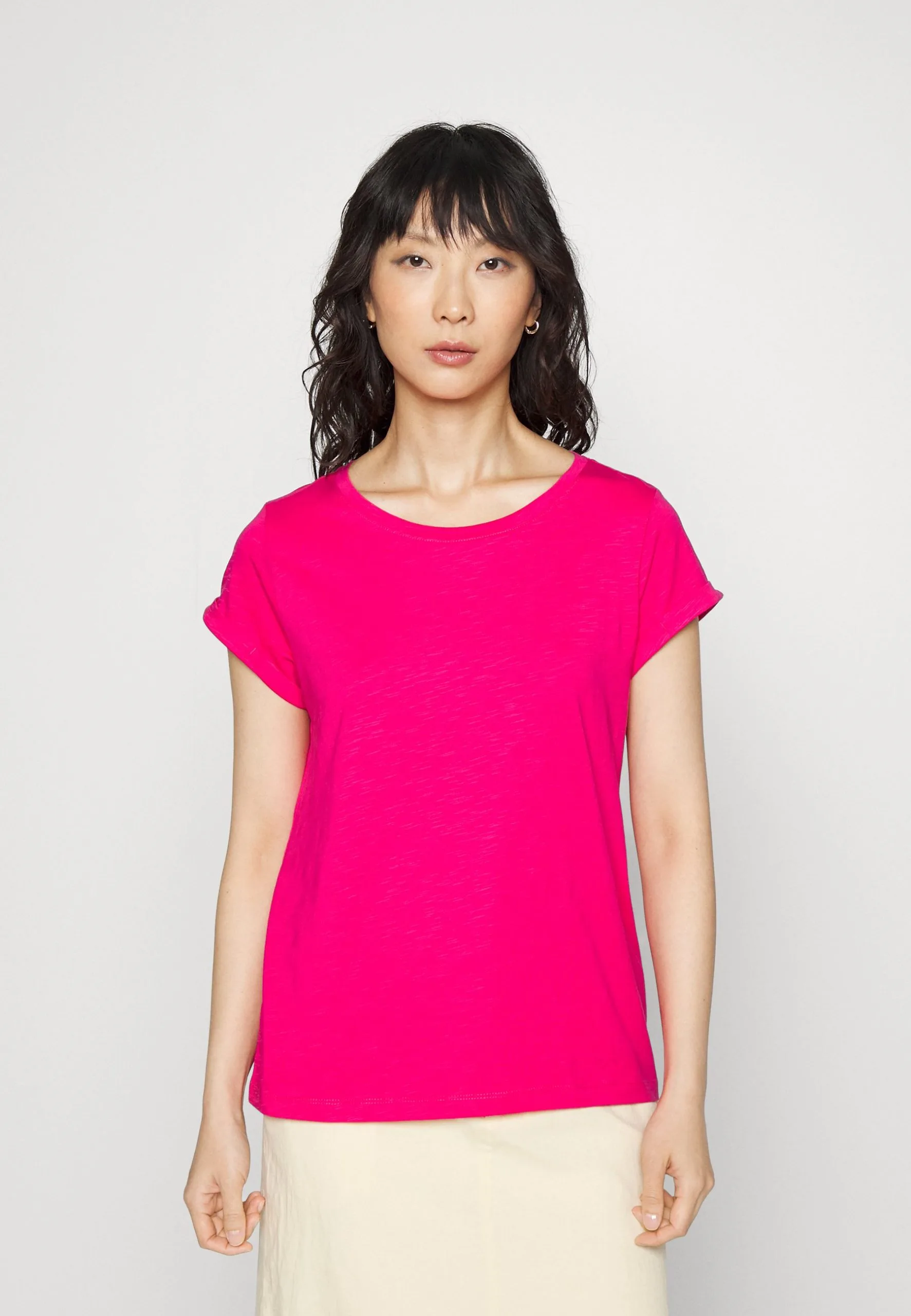 Edc By Esprit SLUB ROUND NECK - T-paita 3 Edc By Esprit SLUB ROUND NECK - T-paita