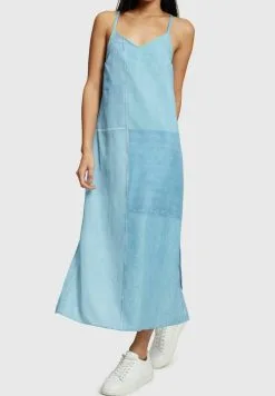 ESPRIT MIT DENIM ALLOVER PRINT - Farkkumekko