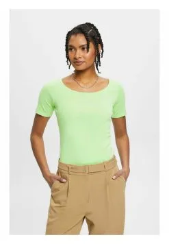 Edessä 6 ESPRIT MIT AUFGENÄHTEM LOGO - T-paita