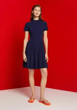 ESPRIT MIT PLISSEEFALTEN UND STEHKRAGEN - Neulemekko -Halpa Esprit Kauppa 511821d63b8c493ebe285710f40ef4fa