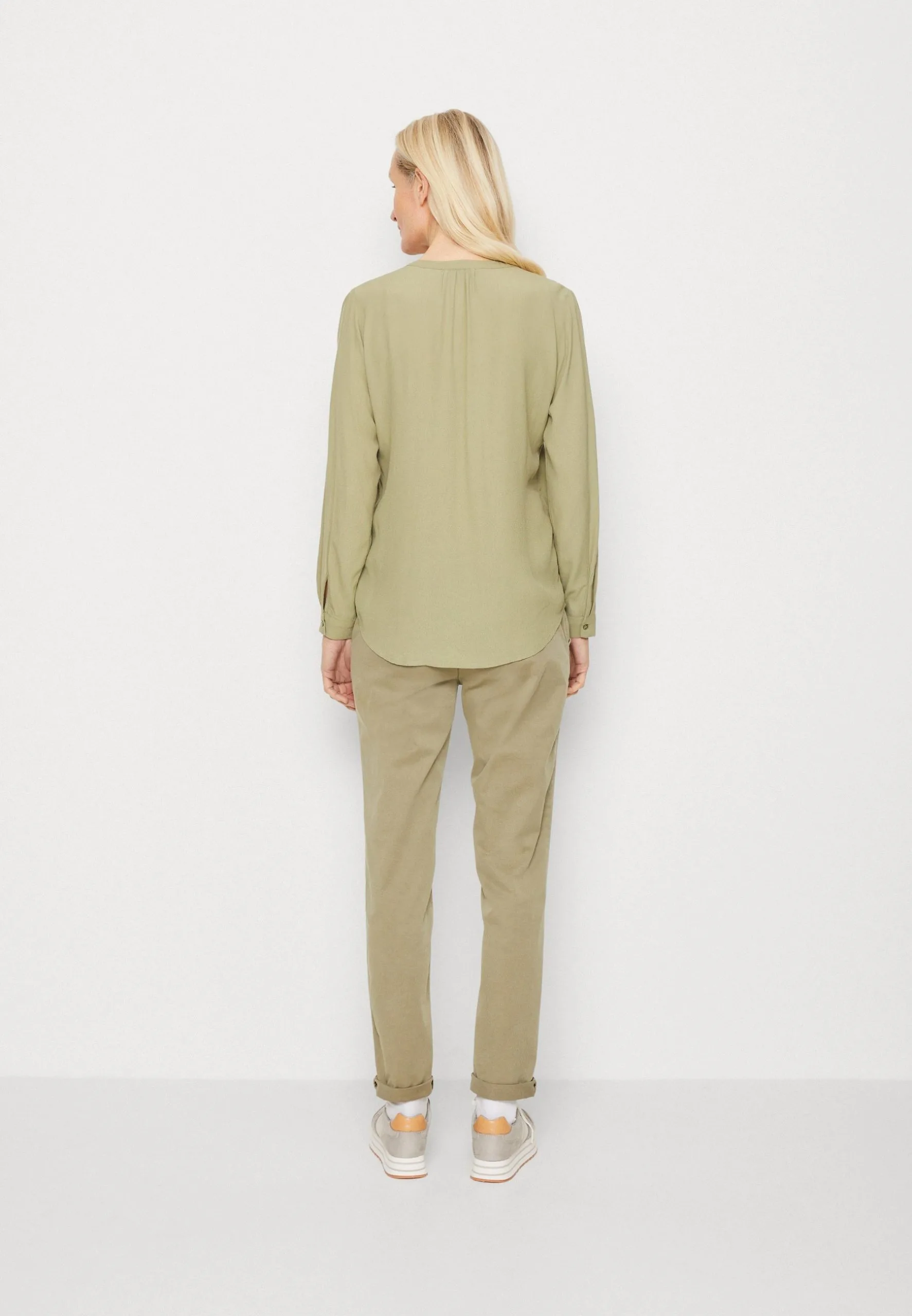 ESPRIT SOLID HENLEY BLOUSE - Tunika 5 ESPRIT SOLID HENLEY BLOUSE - Tunika - Image 3