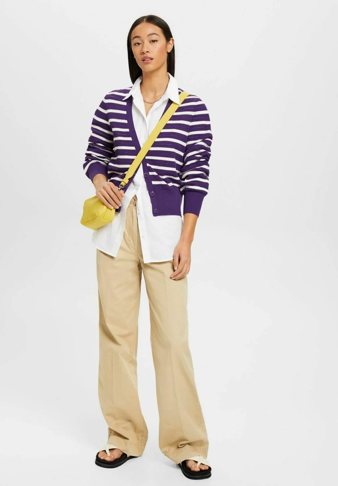 Edc By Esprit GESTREIFTER - Neuletakki 7 Edc By Esprit GESTREIFTER - Neuletakki - Image 5