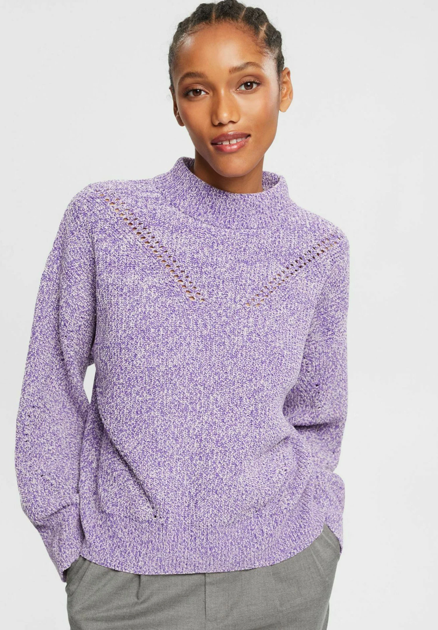 Edc By Esprit MOCKNECK - Neule 3 Edc By Esprit MOCKNECK - Neule