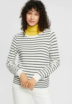 ESPRIT BASIC RUNDHALS - Neule