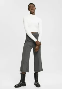 ESPRIT CROPPED MIT WEITEM BEIN - Housut -Halpa Esprit Kauppa 8207d2585a4e411c8c87ff4fa03ecf25