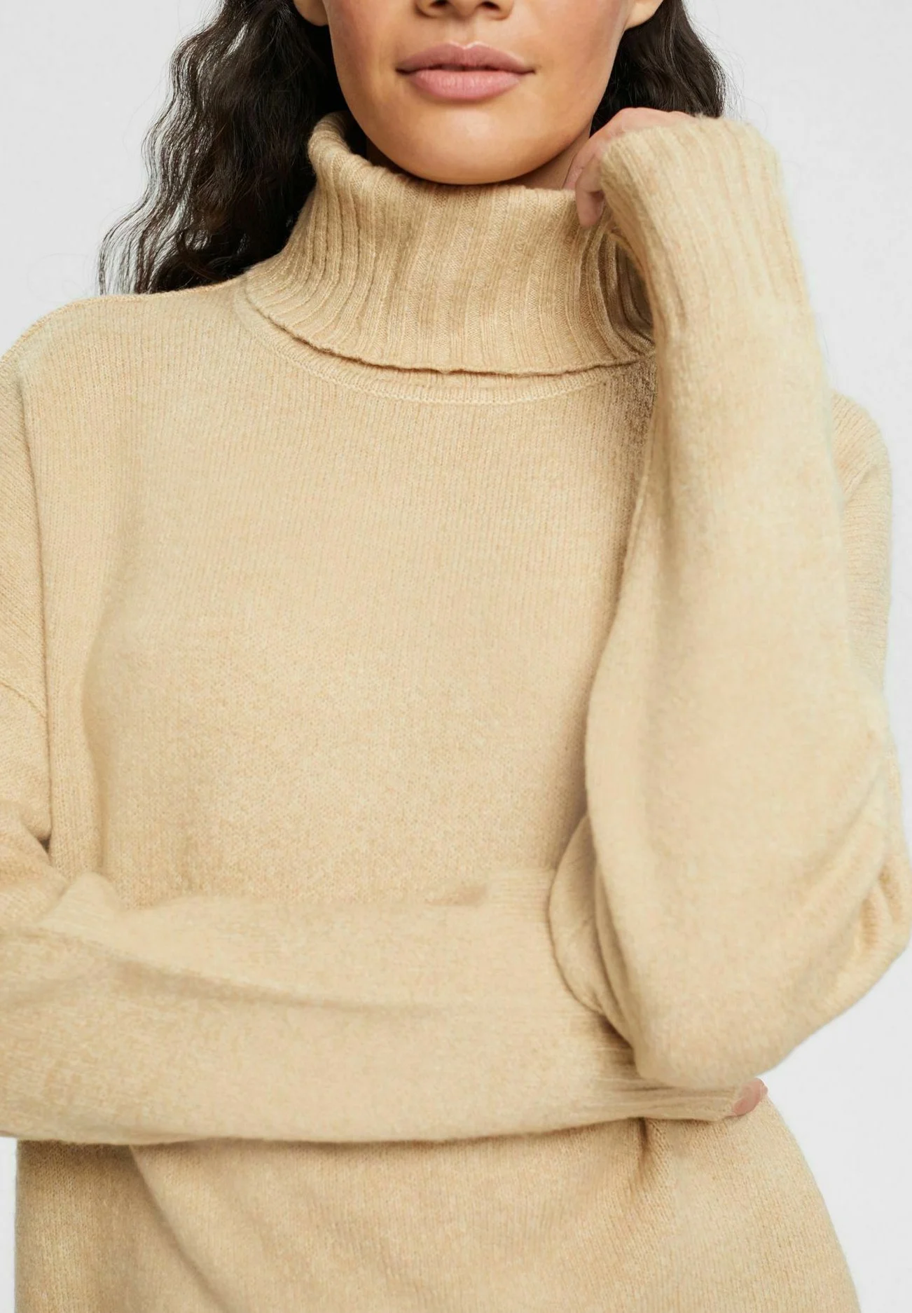 ESPRIT ROLLKRAGEN IN MOULINÉ - Neule 6 ESPRIT ROLLKRAGEN IN MOULINÉ - Neule - Image 4