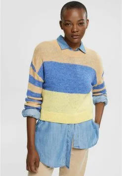 ESPRIT GESTREIFTER MIT BLEND - Neule