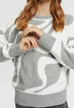 ESPRIT MIT INTARSIEN - Neule 10 ESPRIT MIT INTARSIEN - Neule -Halpa Esprit Kauppa 93956126c35d4f0bb97f47e5b493ee84