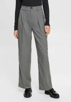 ESPRIT MIT WEITEM BEIN UND HOHEM BUND - Housut