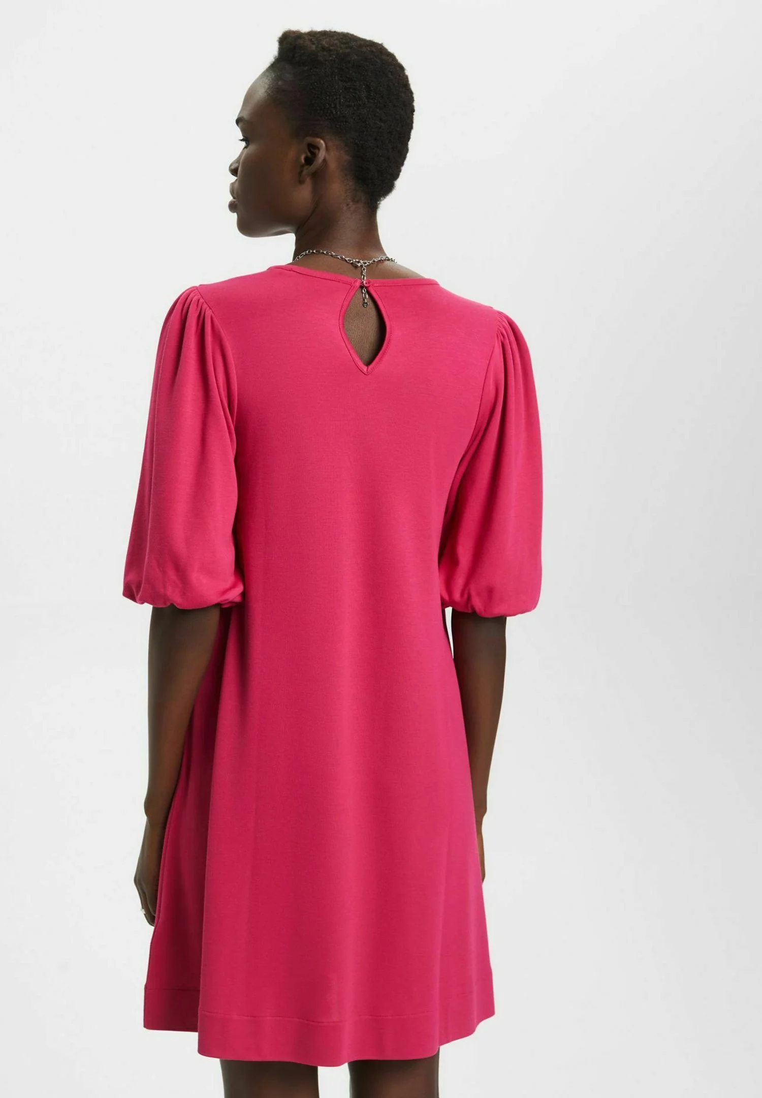 Edc By Esprit MINI MIT VOLUMINÖSEN ÄRMELN - Trikoomekko 5 Edc By Esprit MINI MIT VOLUMINÖSEN ÄRMELN - Trikoomekko - Image 3