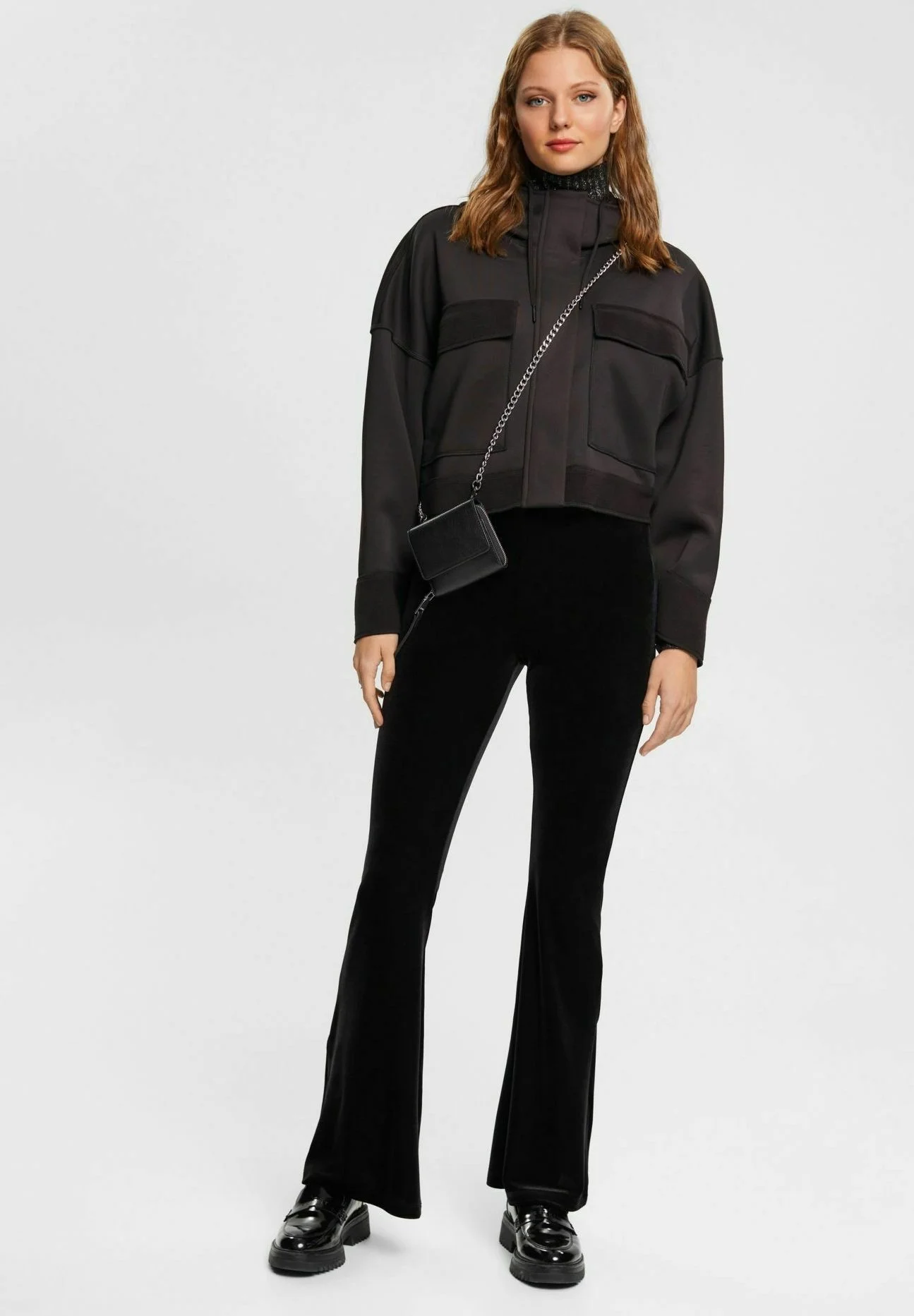 Edc By Esprit AUSGESTELLTE MIT HOHEM BUND - Housut 4 Edc By Esprit AUSGESTELLTE MIT HOHEM BUND - Housut - Image 2