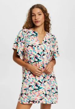 ESPRIT MIT BLUMENMUSTER - Vapaa-ajan Mekko