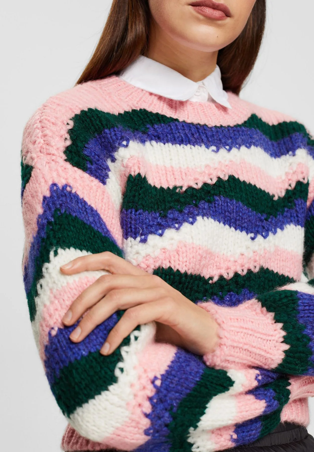 Edc By Esprit STRIPE - Neule 6 Edc By Esprit STRIPE - Neule - Image 4