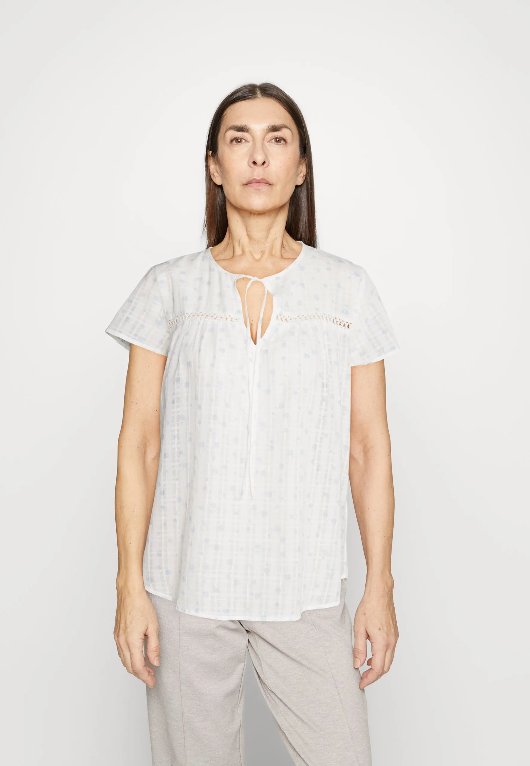 ESPRIT TEXTURE BLOUSE - Pusero 2 ESPRIT TEXTURE BLOUSE - Pusero