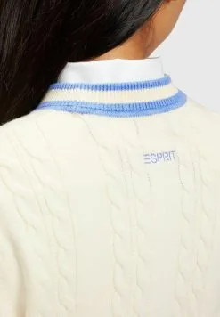 ESPRIT ZOPF MIT DELFIN-LOGO - Neule -Halpa Esprit Kauppa ded6eadf59174887a4acb988afb629a2