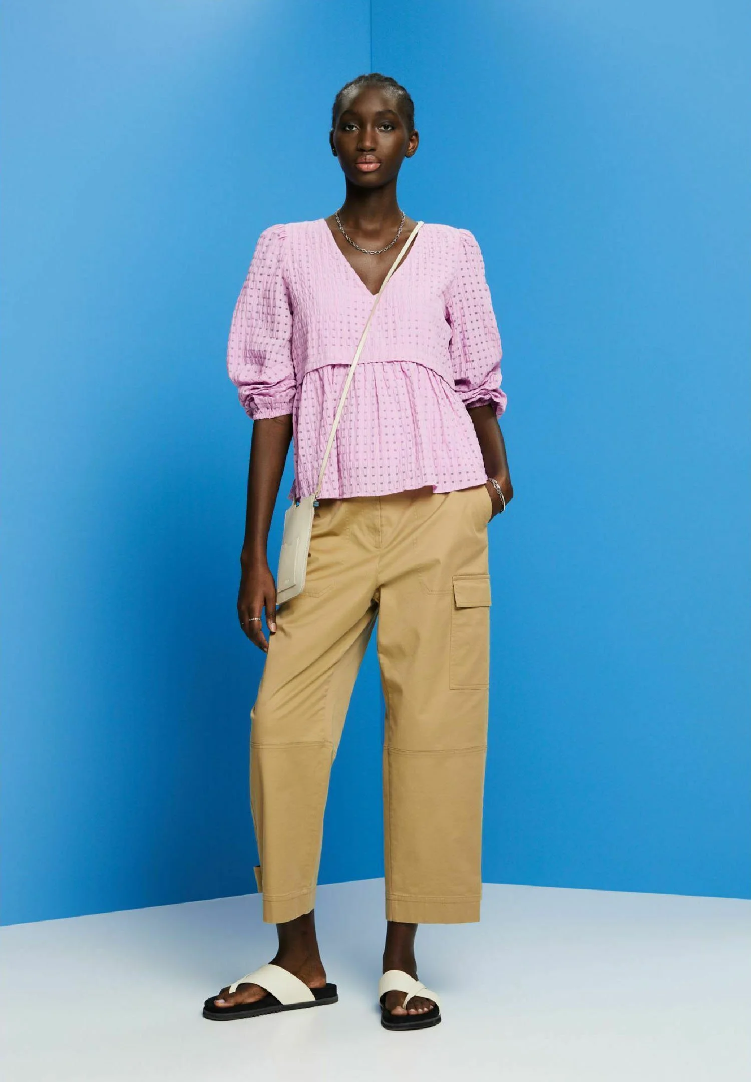 Edc By Esprit MIT SAUM-VOLANT - Pusero 5 Edc By Esprit MIT SAUM-VOLANT - Pusero - Image 3